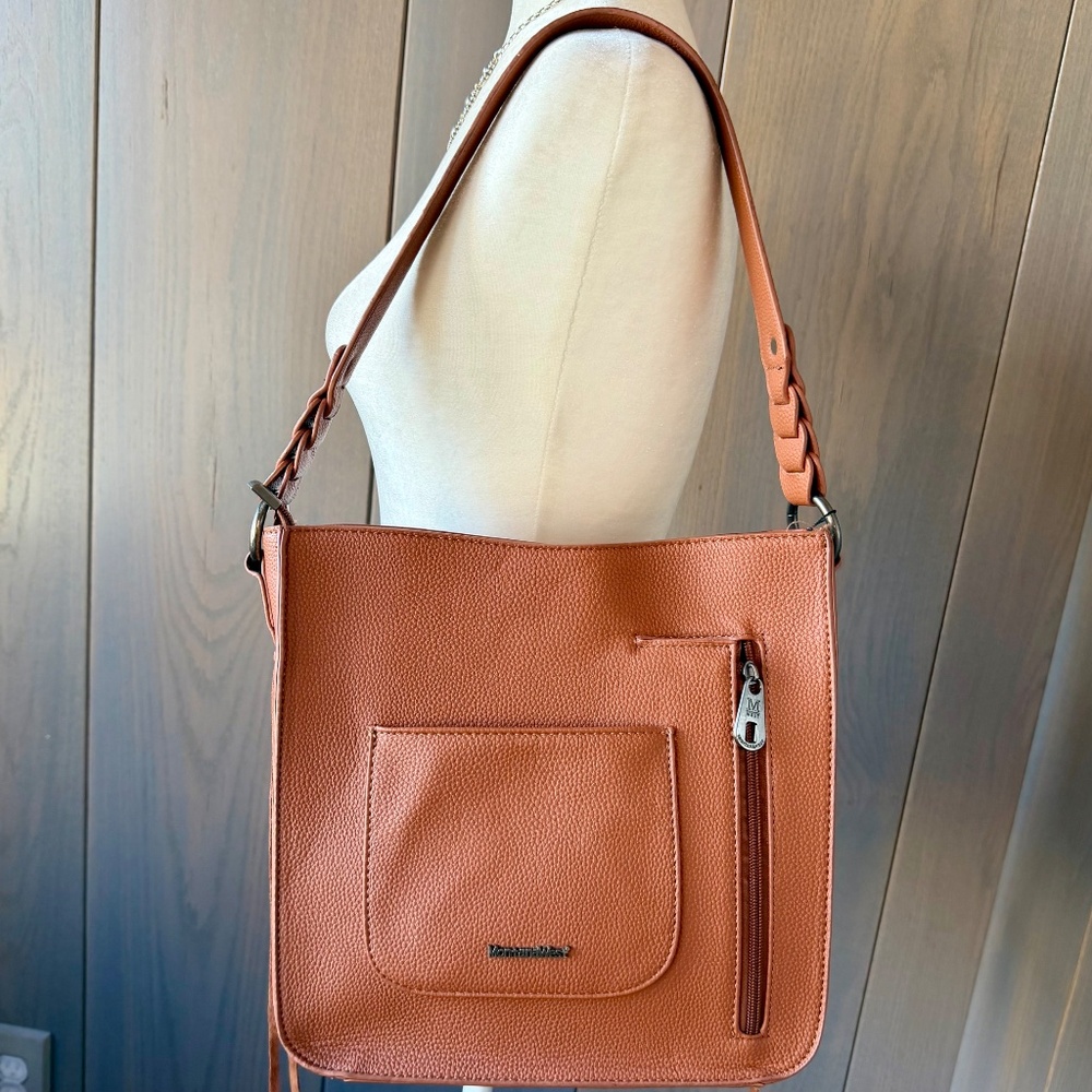 MONTANA WEST Concealed Carry Hobo Bag *NEW* - Picture 6 of 15